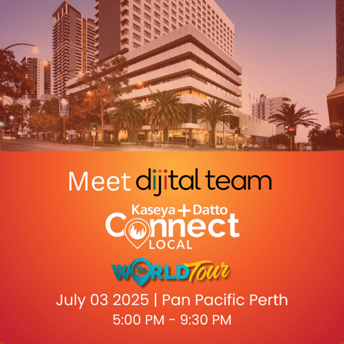 DT  Kaseya+Datto Connect Local Perth 03 July 2025 LP Feature Image