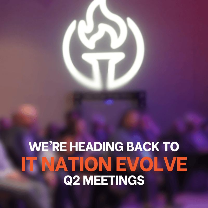 IT NATION EVOLVE Q2 Meetings