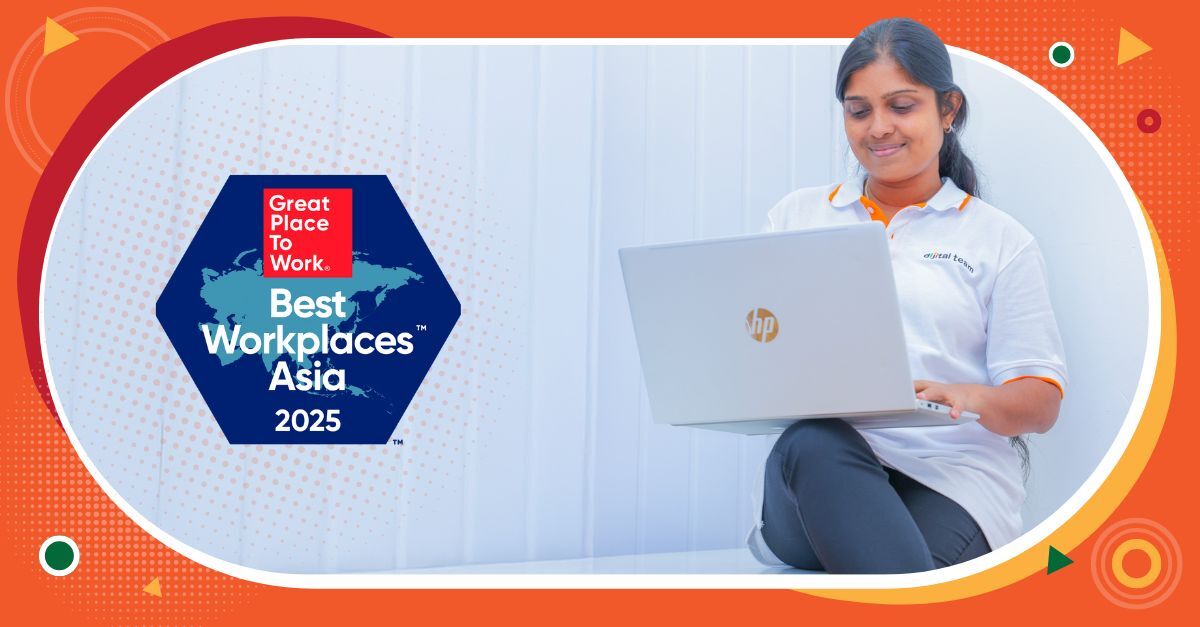 Dijital Team Named One of Asia’s Best Workplaces 2025
